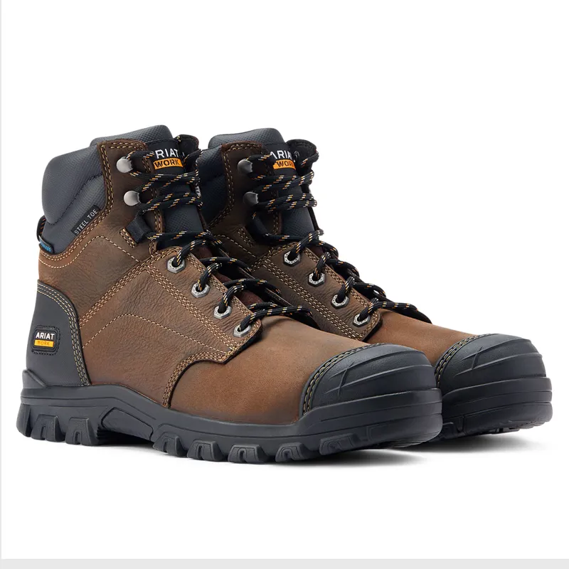 Ariat work boots green sale