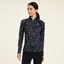 Ariat Sunstopper 2.0 Ladies Base Layer Top - Black Busy Pony