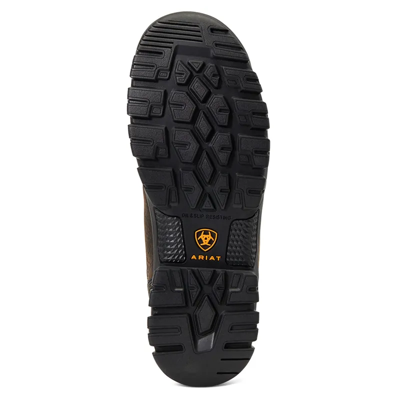 Ariat Treadfast Steel Toecap Waterproof Ladies Boots - Dark Brown-3