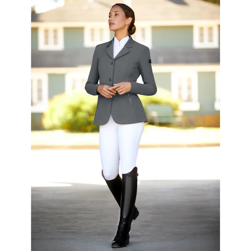 Ariat Tri Factor Full Grip Riding Tights - White-5