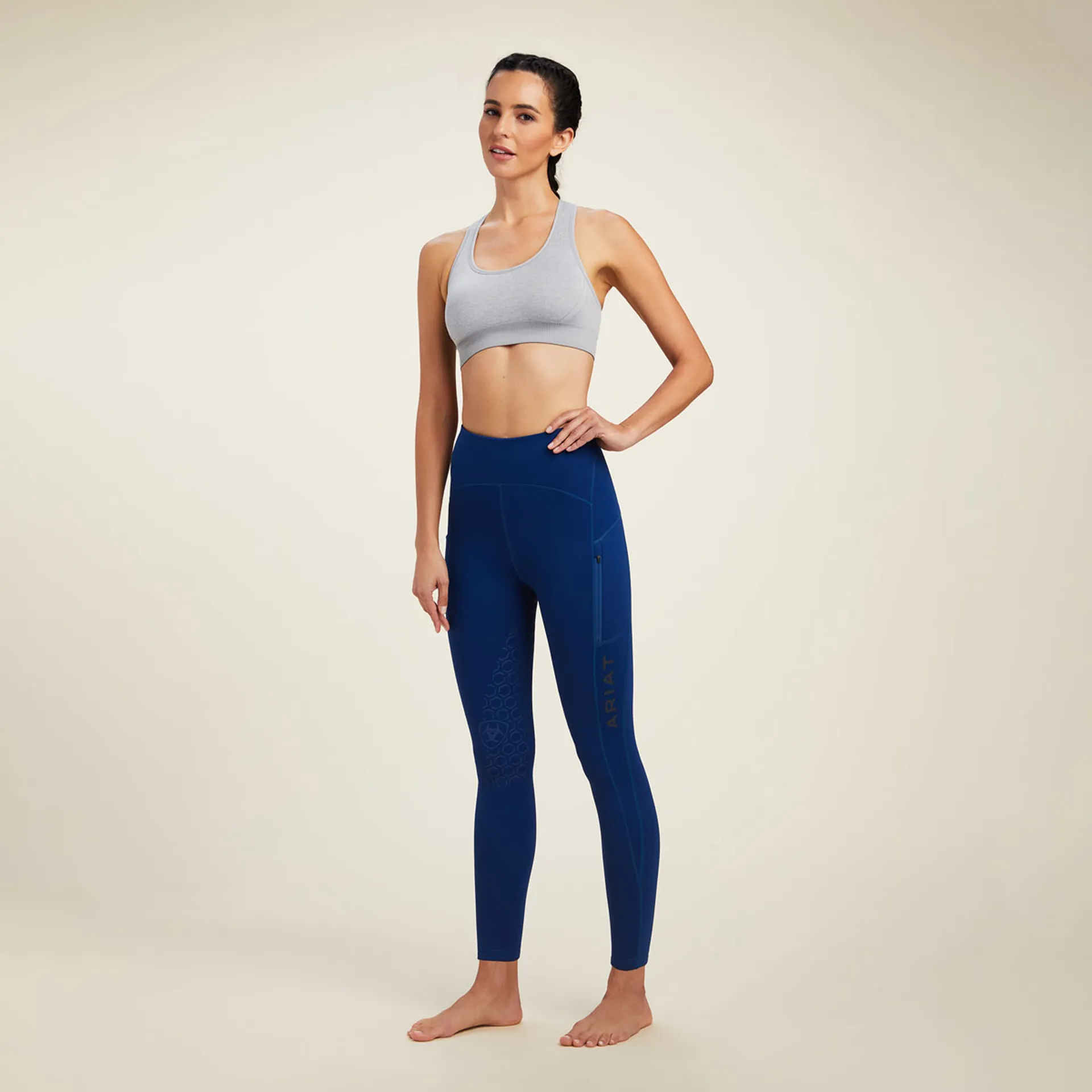 Mallas Equitacion Venture Thermal Half Grip Mujer • Tienda Hípica Pinol