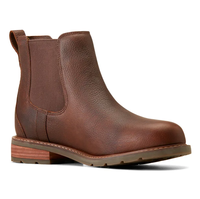 Ariat Wexford H2O Mens Short Boots - Dark Brown-2