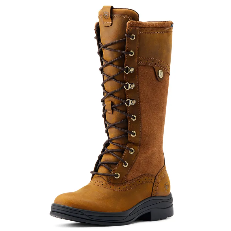 Ariat Wythburn II Waterproof Womens Boots - Weathered Brown