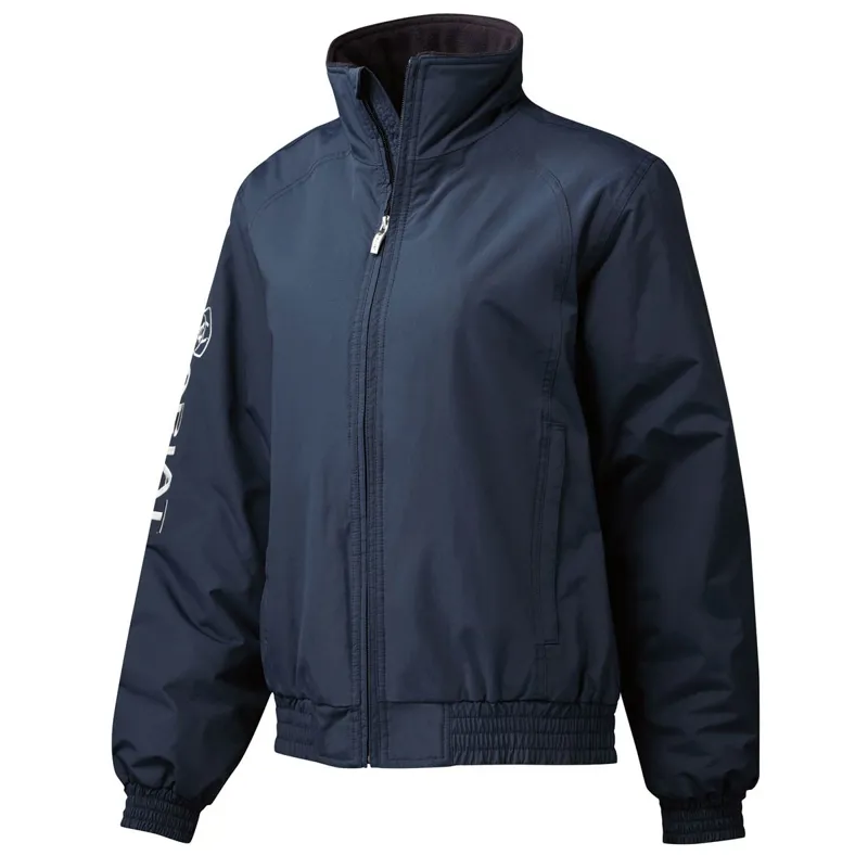 Ariat Mens Waterproof Stable Team Blouson Jacket - Navy-1
