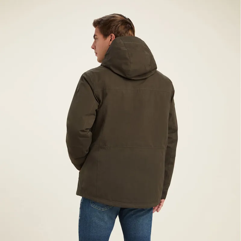 Ariat Argentium Waterproof Mens Parka - Earth-1