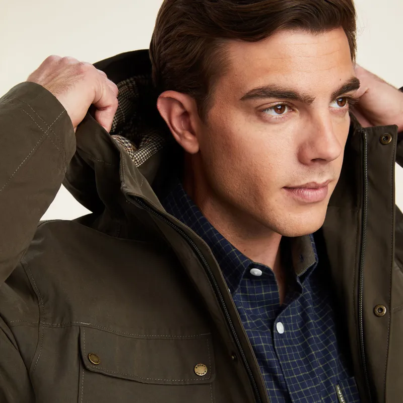 Ariat Argentium Waterproof Mens Parka - Earth-3