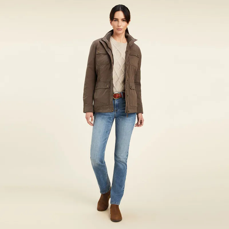 Ariat Country Calumet Field Ladies Jacket - Banyan Bark-2