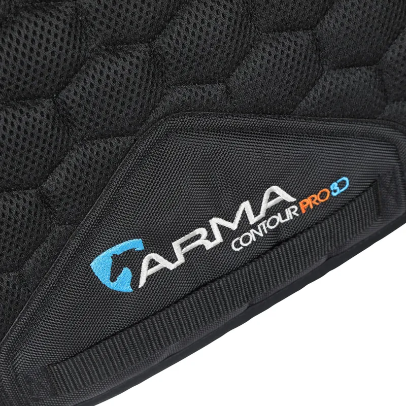 Arma Air Motion Luxe 3D Mesh Saddlecloth - Black-1