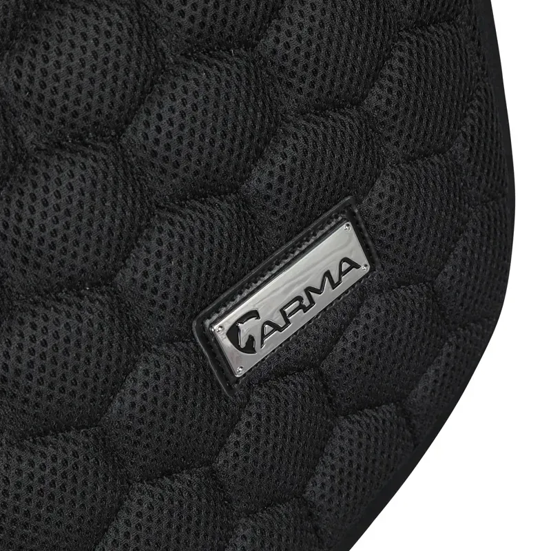 Arma Air Motion Luxe 3D Mesh Saddlecloth - Black-4