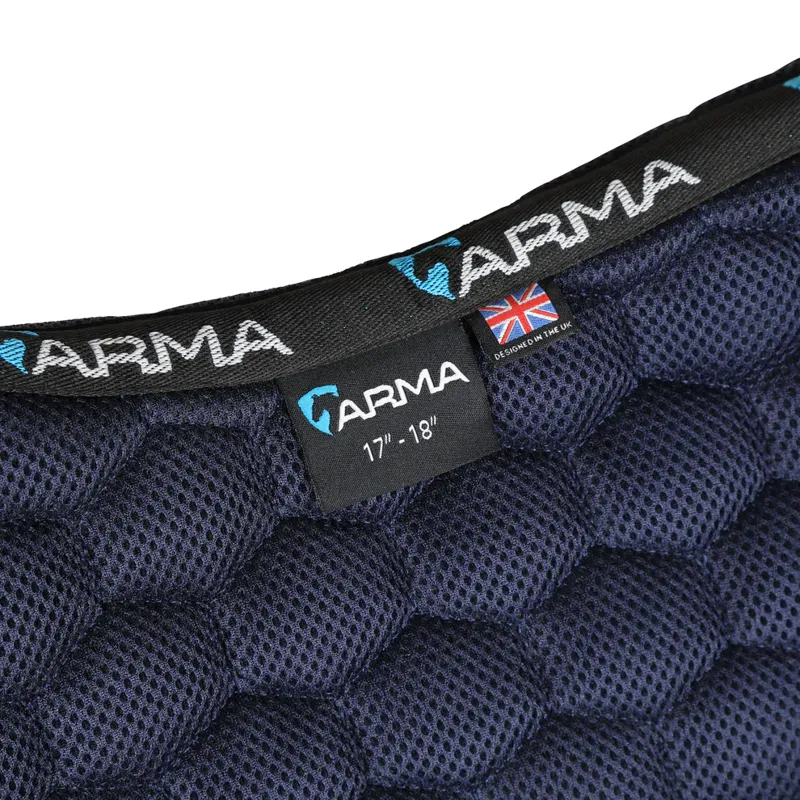 Arma Air Motion Luxe 3D Mesh Saddlecloth - Navy-2