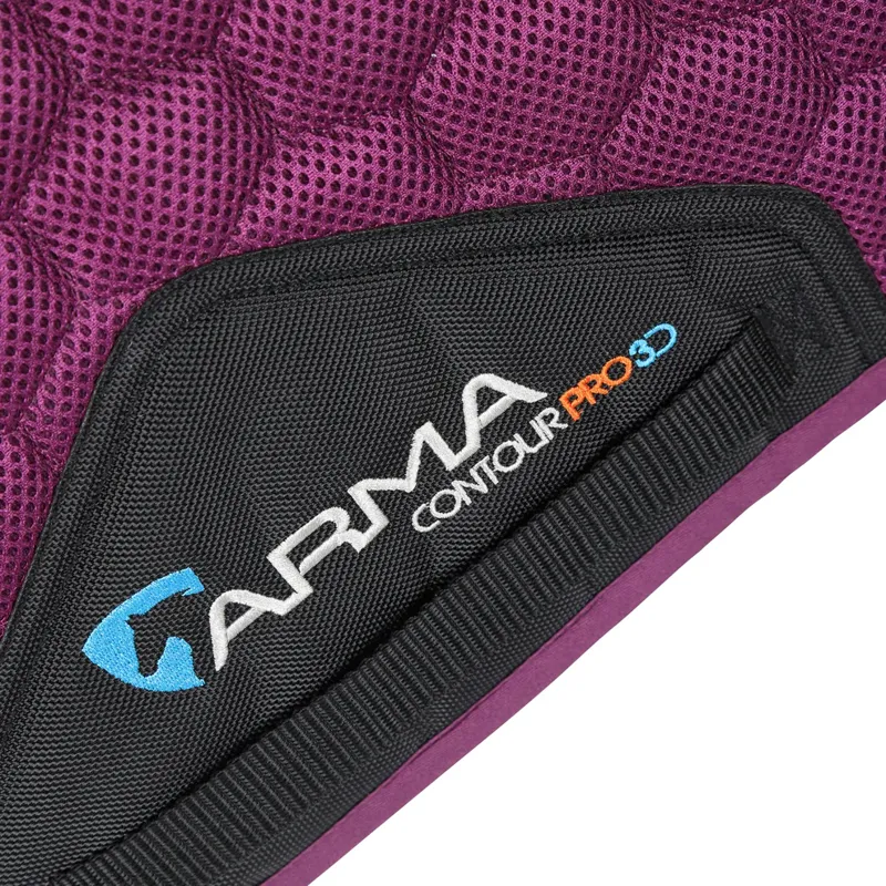 Arma Air Motion Luxe 3D Mesh Saddlecloth - Plum-2