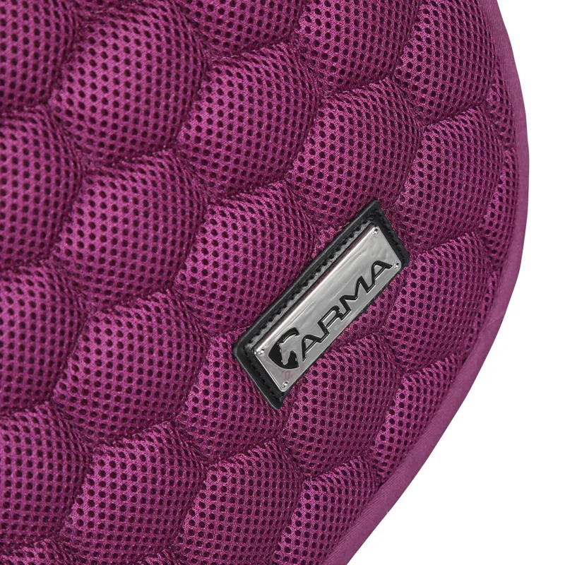 Arma Air Motion Luxe 3D Mesh Saddlecloth - Plum-5