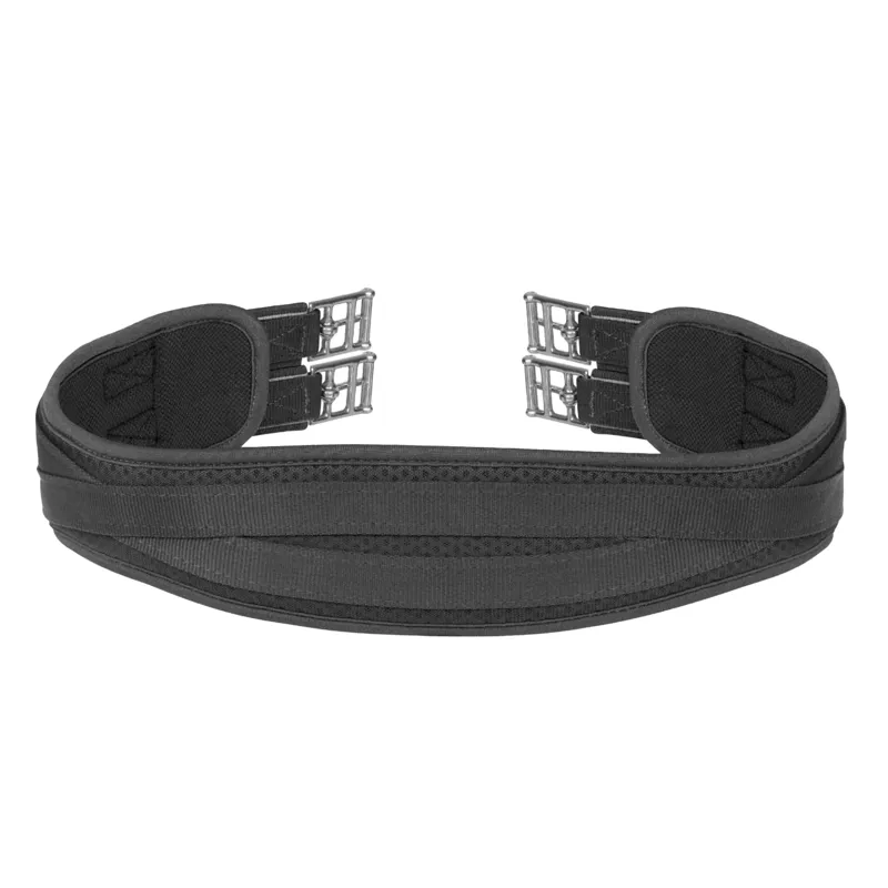 ARMA Airflow Girth NO-Ring With Elastic Both Ends - Black