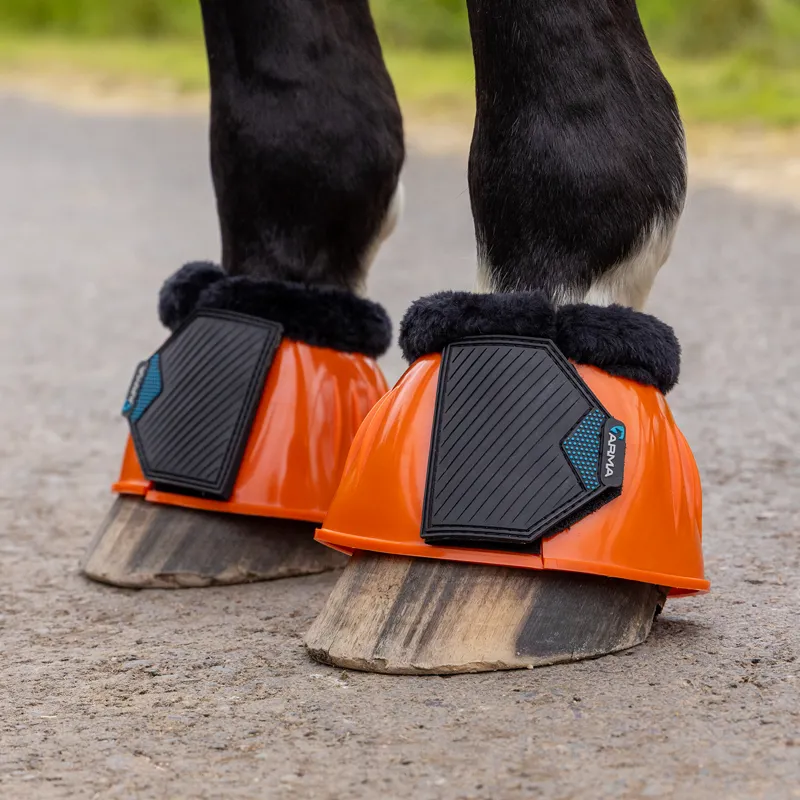 ARMA Comfort Gloss Overreach Boots - Orange-1