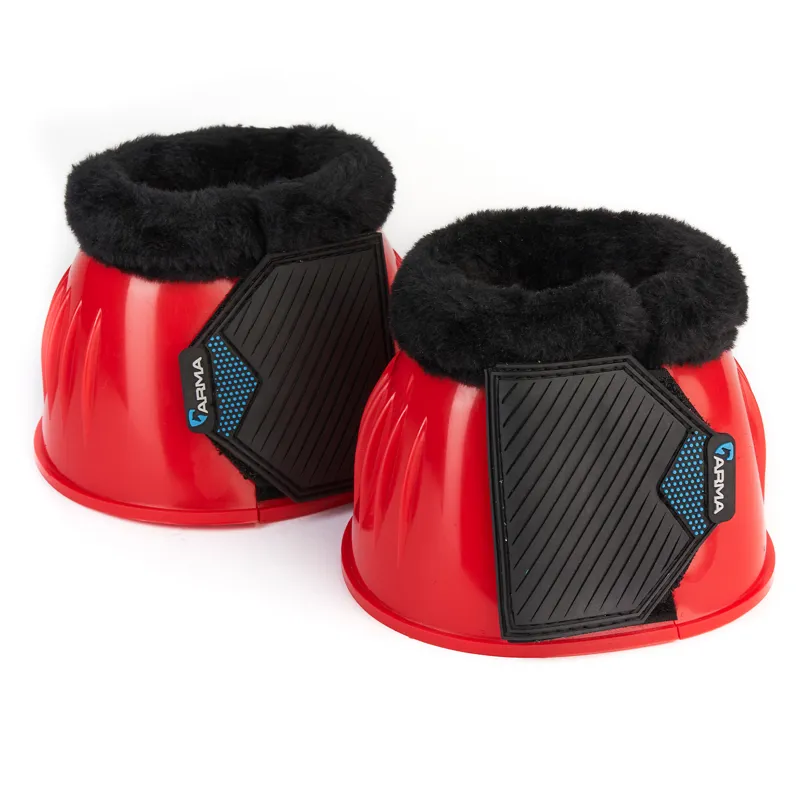 ARMA Comfort Gloss Overreach Boots - Red