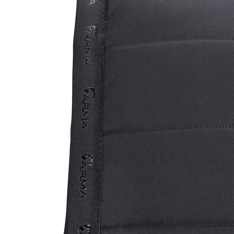 Arma Comfort Square Saddlecloth - Black-4
