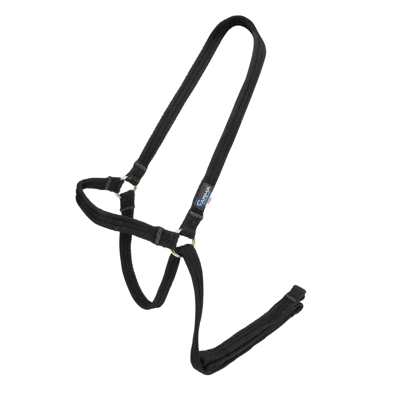 ARMA Cushion Web Headcollar and Leadrope - Black