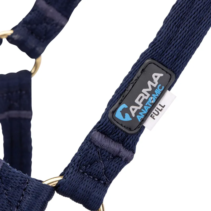 ARMA Cushion Web Headcollar and Leadrope - Navy-3