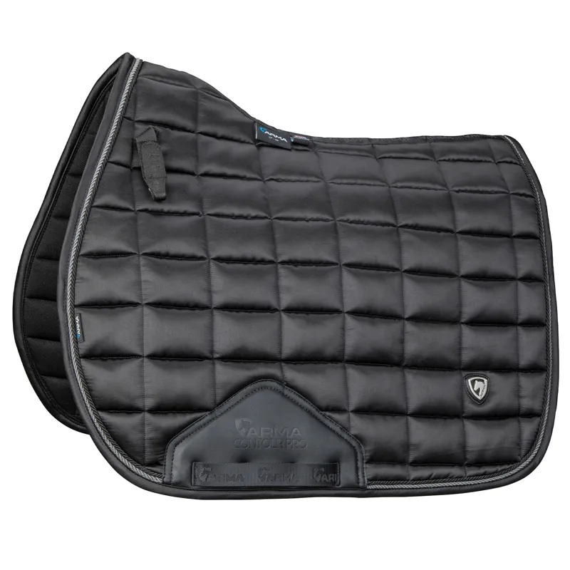 Arma Eltar Satin GP Saddlecloth - Black