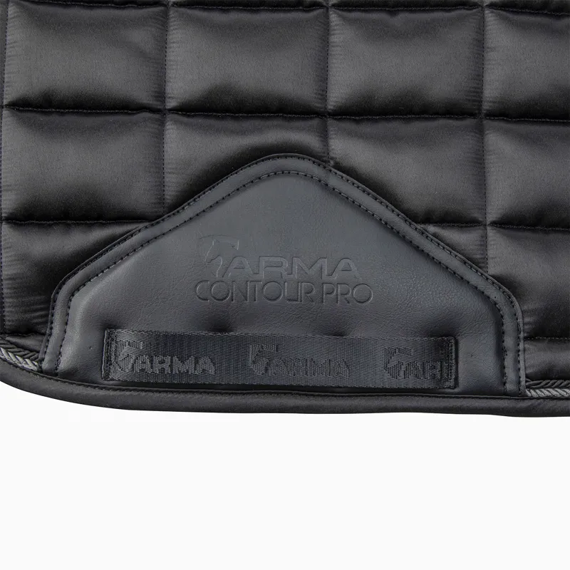 Arma Eltar Satin GP Saddlecloth - Black-1