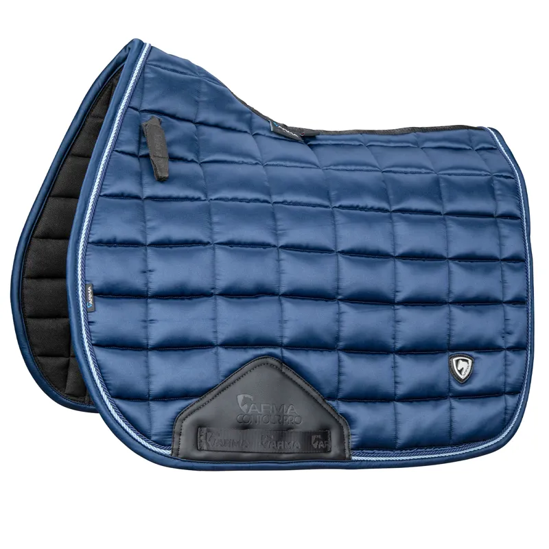Arma Eltar Satin GP Saddlecloth - Navy