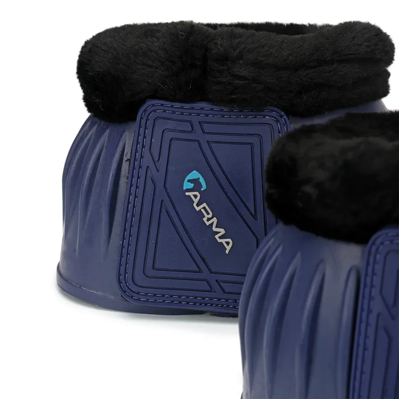 ARMA Fleece Topped Overreach Boots - Navy-2