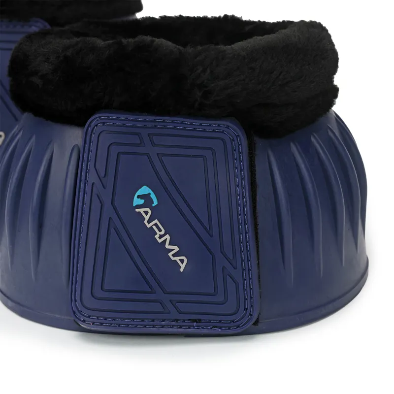 ARMA Fleece Topped Overreach Boots - Navy-1
