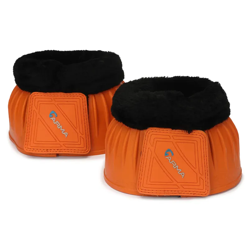 ARMA Fleece Topped Overreach Boots - Orange