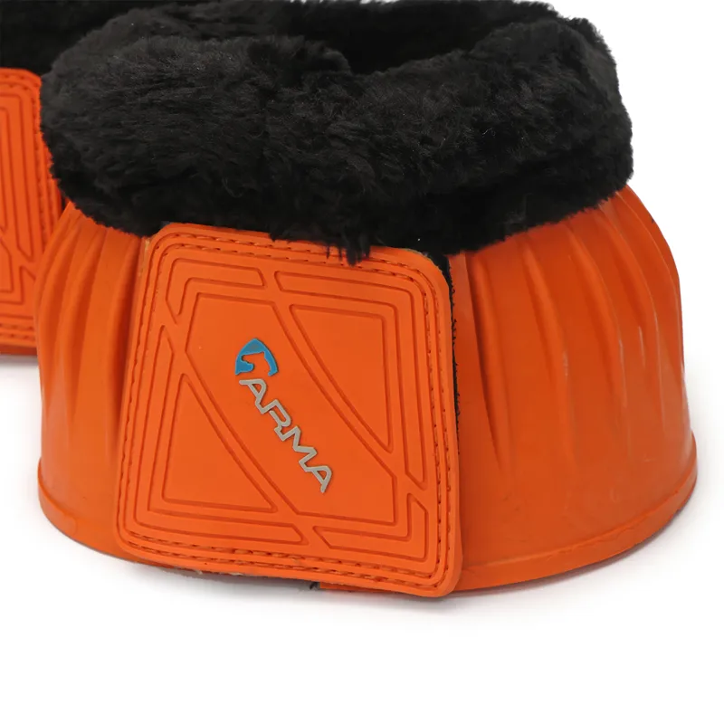 ARMA Fleece Topped Overreach Boots - Orange-1