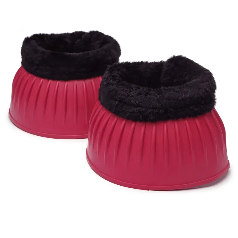 ARMA Fleece Topped Overreach Boots - Pink-2