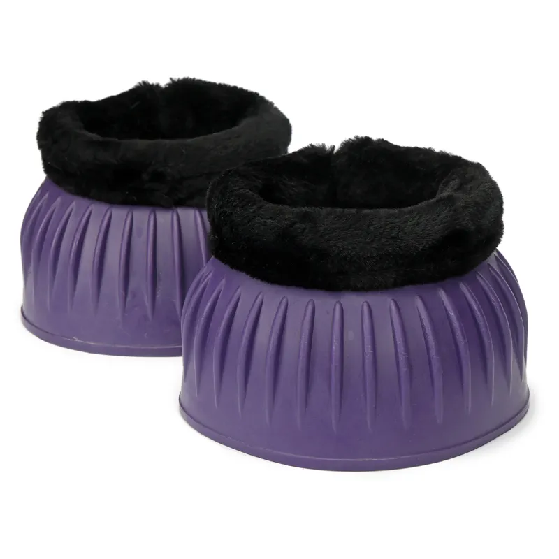 ARMA Fleece Topped Overreach Boots - Purple-3