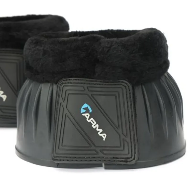 ARMA Fleece Topped Overreach Boots - Black-2