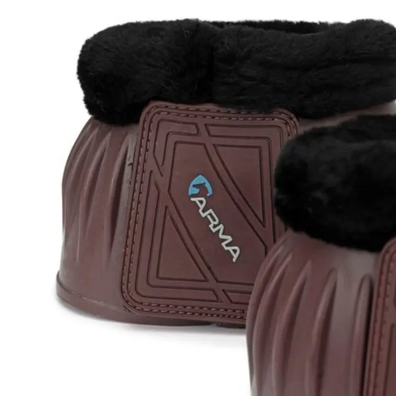 ARMA Fleece Topped Overreach Boots - Brown-2