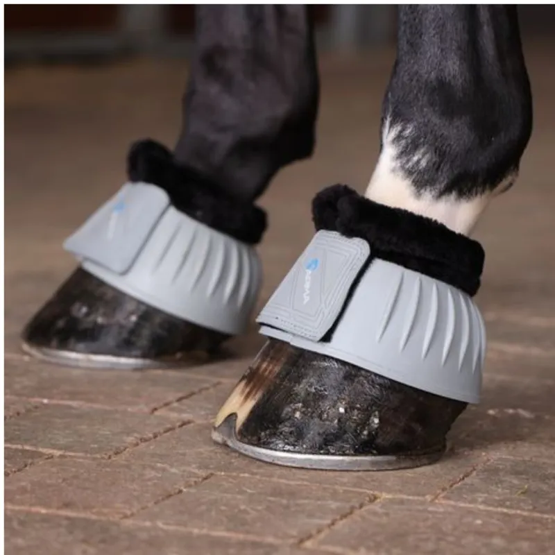 ARMA Fleece Topped Overreach Boots - Grey-3