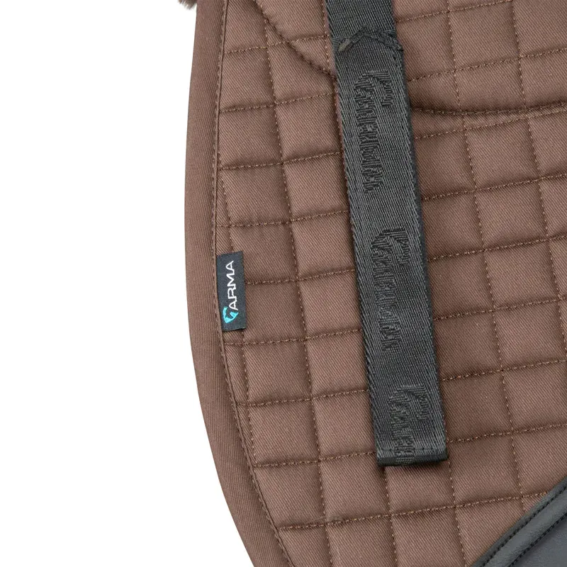 ARMA SupaFleece Numnah - Brown-5