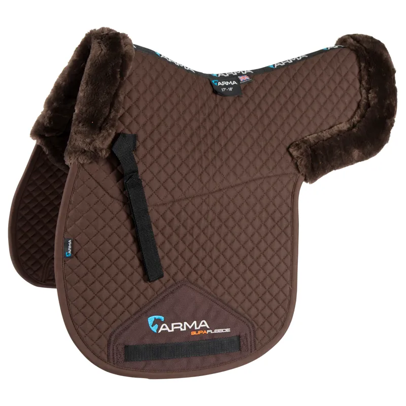 ARMA SupaFleece Numnah - Brown