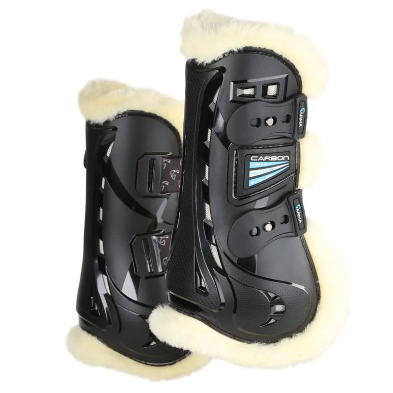 ARMA Carbon SupaFleece Tendon Boots - Black