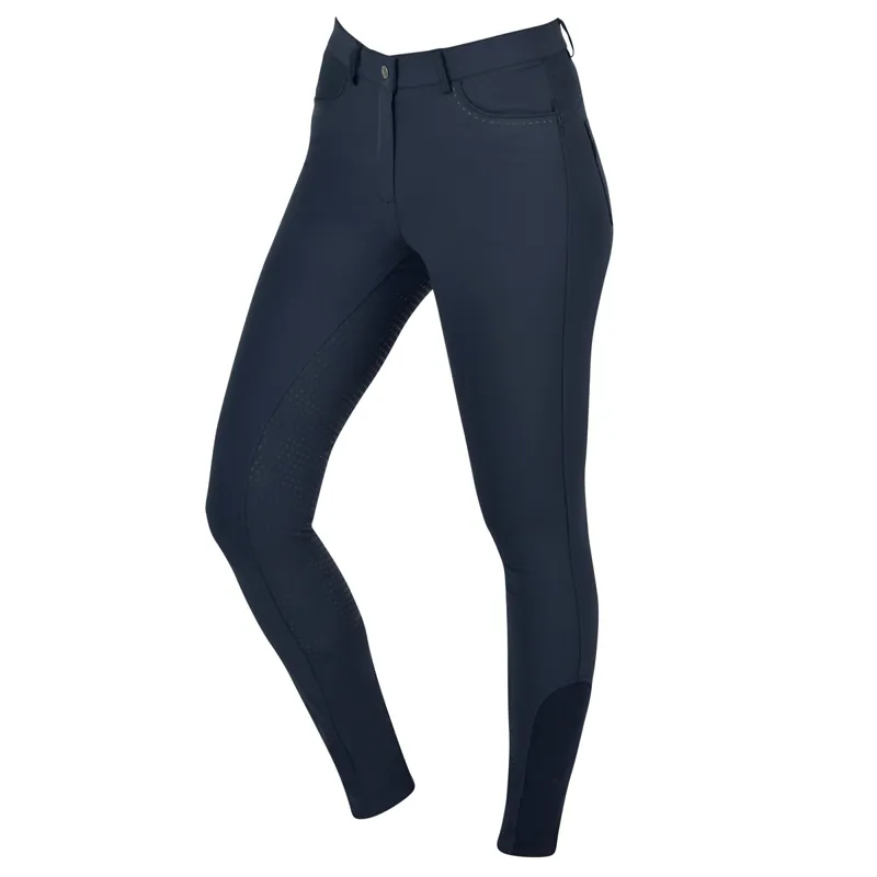 Dublin Shelby Full Grip Ladies Breeches - Ink Navy