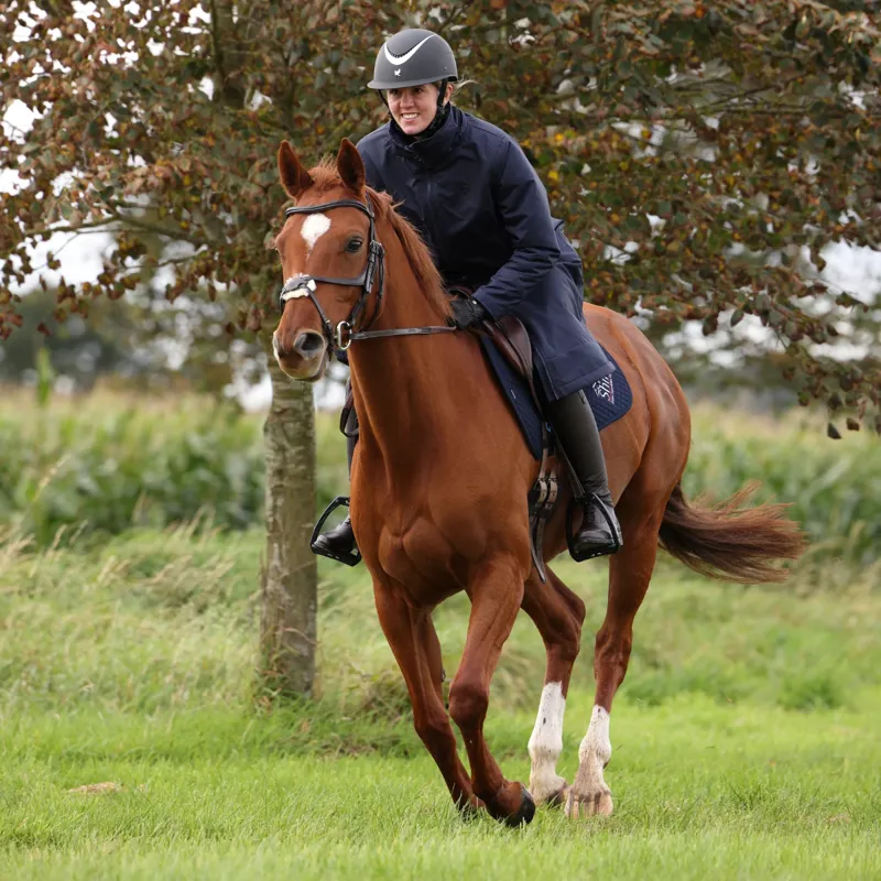 Aubrion All Weather Unisex Waterproof Robe - Navy-4