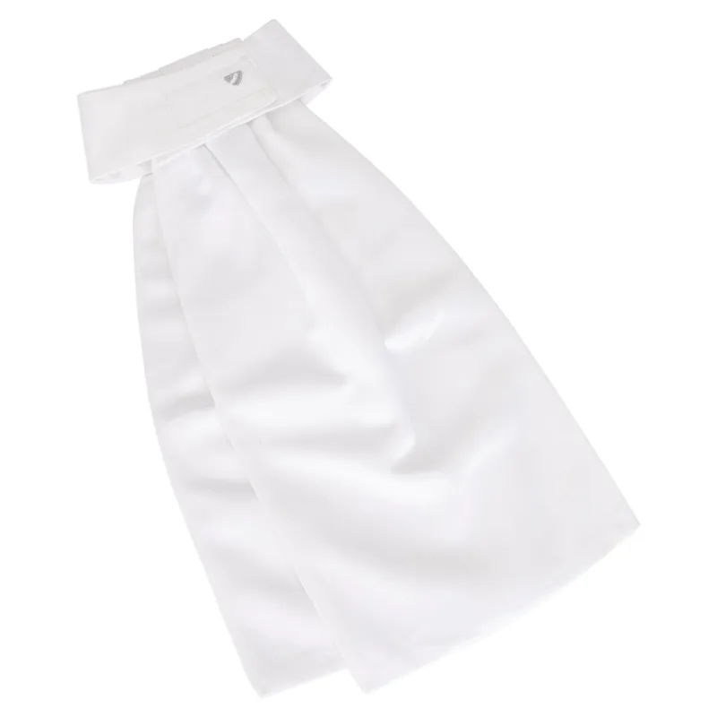 Aubrion Berrington Ready Tied Show Stock - White-2