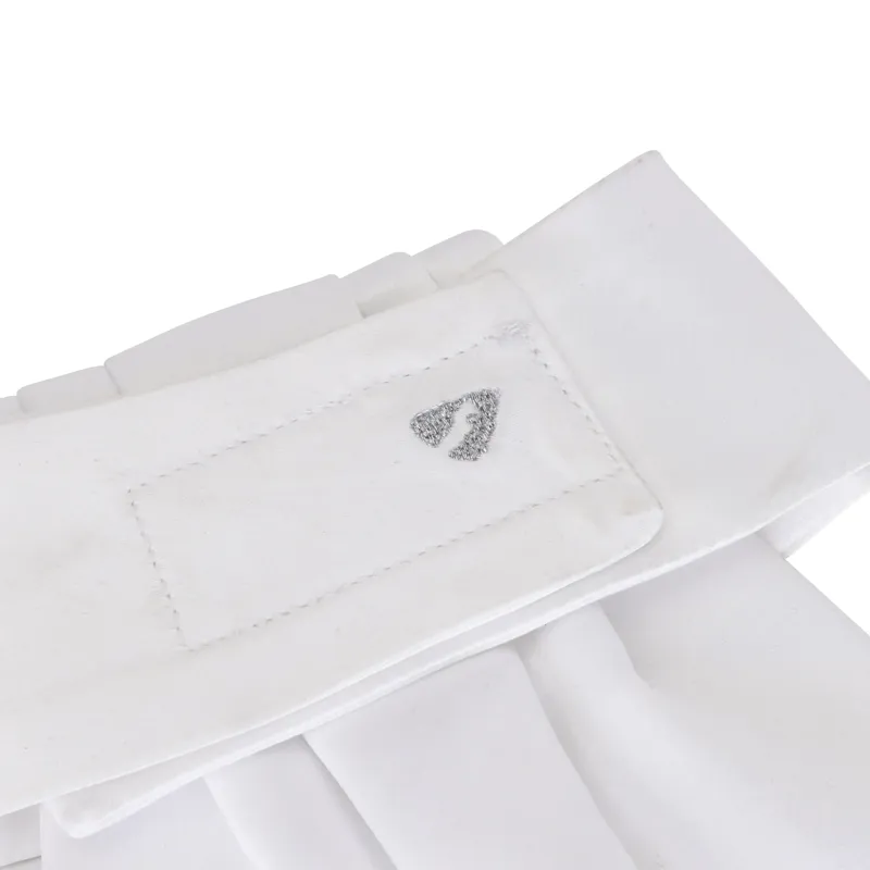 Aubrion Berrington Ready Tied Show Stock - White-3