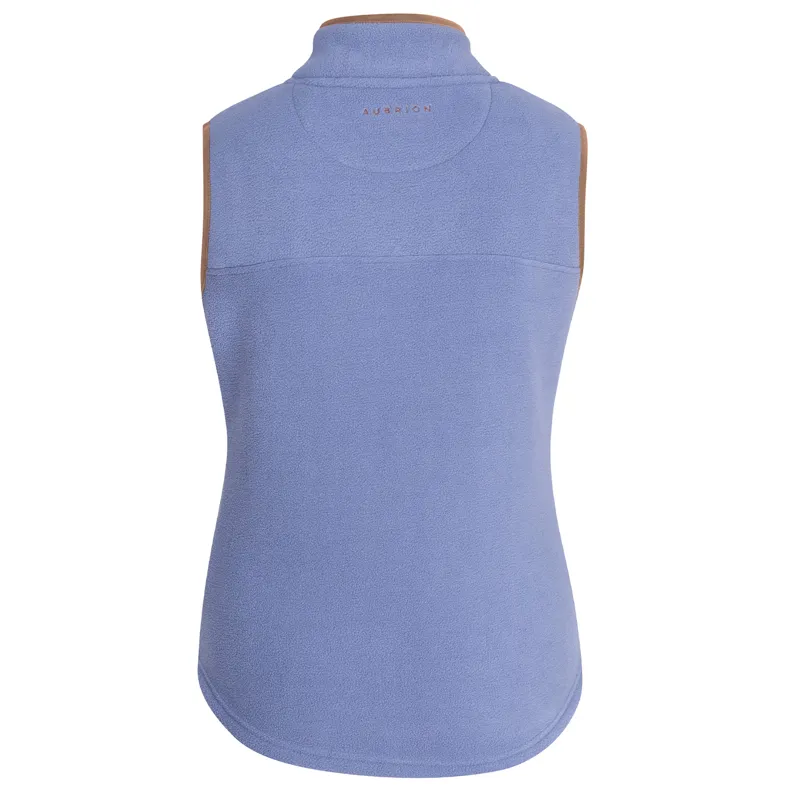 Aubrion Core Ladies Fleece Gilet - Blue-6