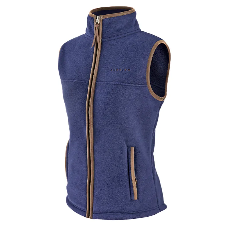 Aubrion Core Ladies Fleece Gilet - Navy-4