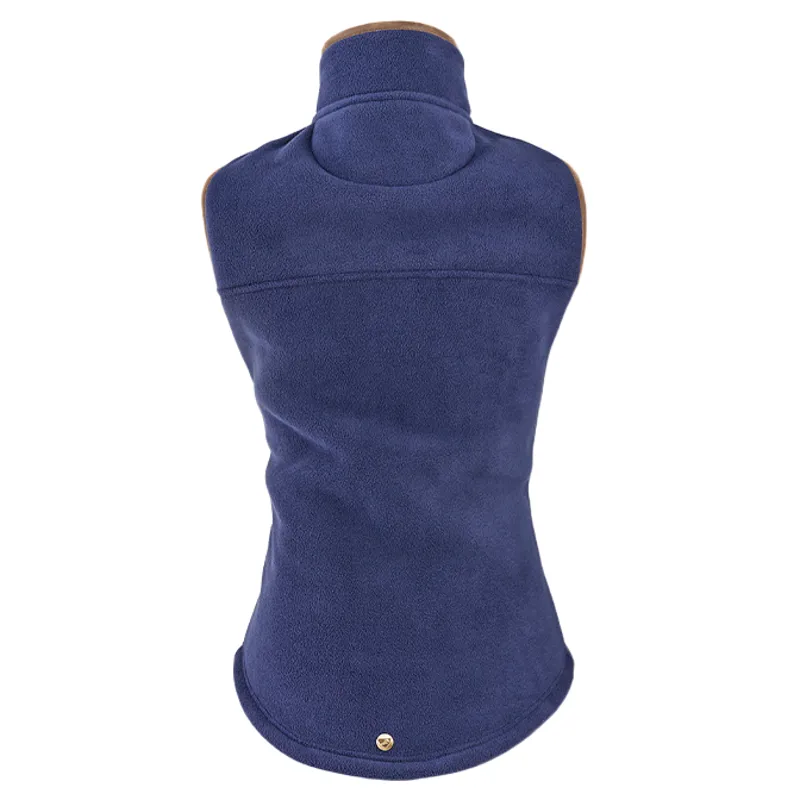 Aubrion Core Ladies Fleece Gilet - Navy-6