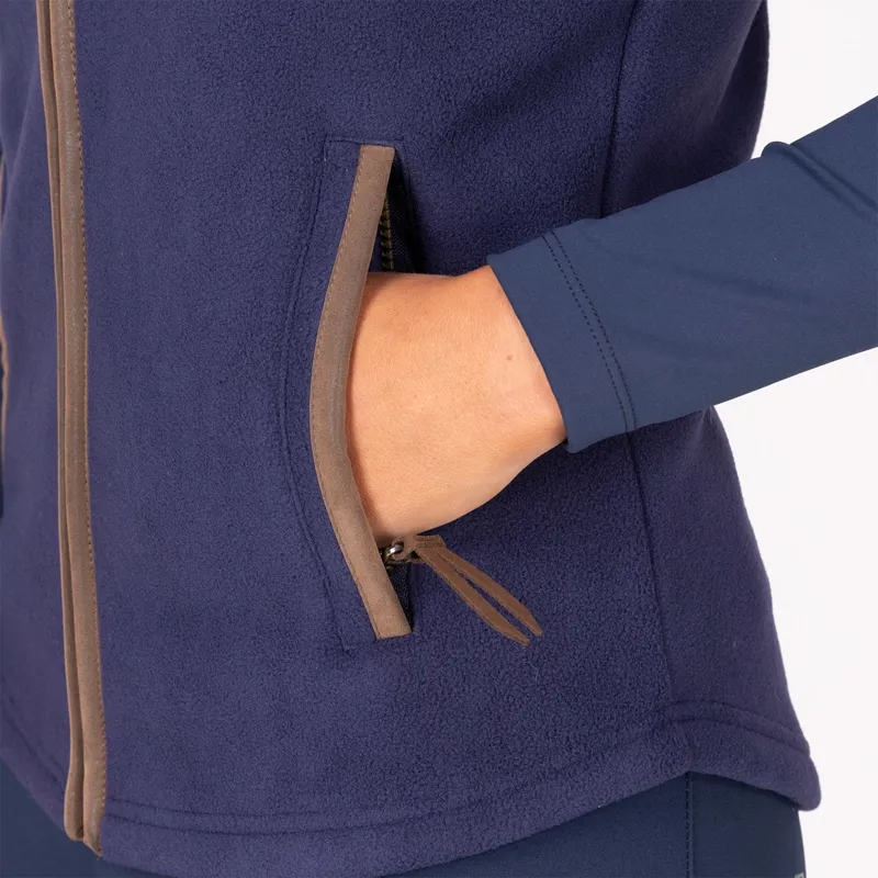 Aubrion Core Ladies Fleece Gilet - Navy-8