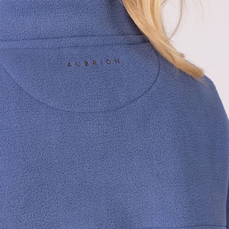 Aubrion Core Ladies Half Zip Fleece - Blue-5