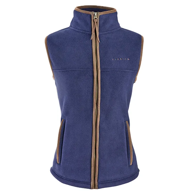 Aubrion Core Womens Fleece Gilet - Navy-3