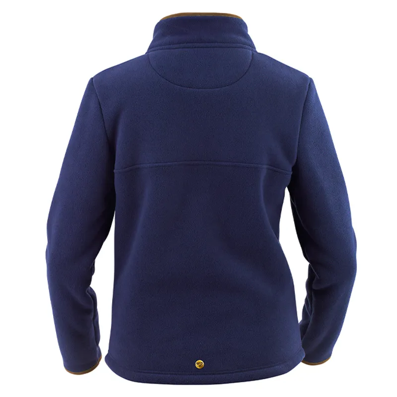 Aubrion Core Ladies Half Zip Fleece - Navy-4
