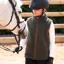 Aubrion Core Young Rider Fleece Gilet - Green