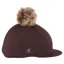 Aubrion Equestrian Hat Silk - Espresso